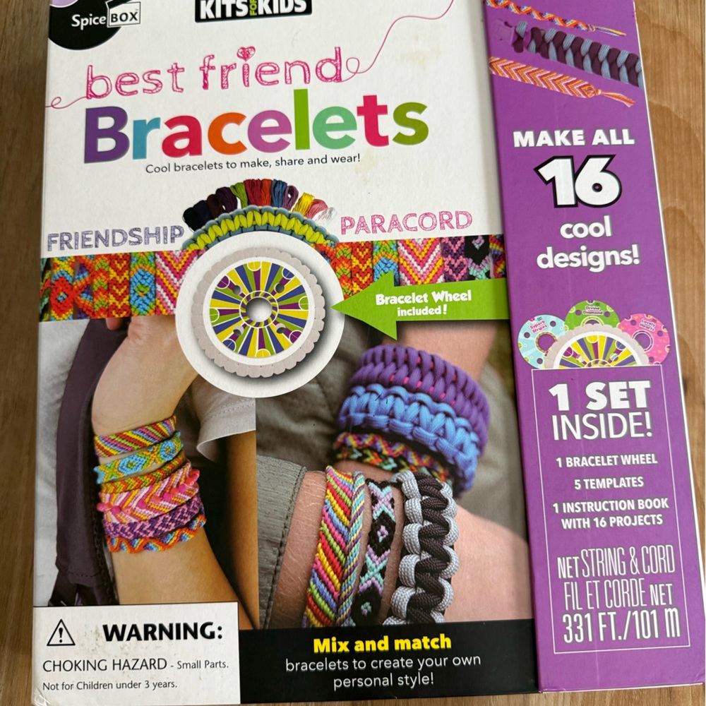 Best Friend Bracelets DIY Kit - Multicolor Friendship Bracelets